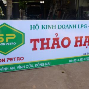 Bảng hiệu bạt hiflex bảng hiệu bạt hiflex không đèn