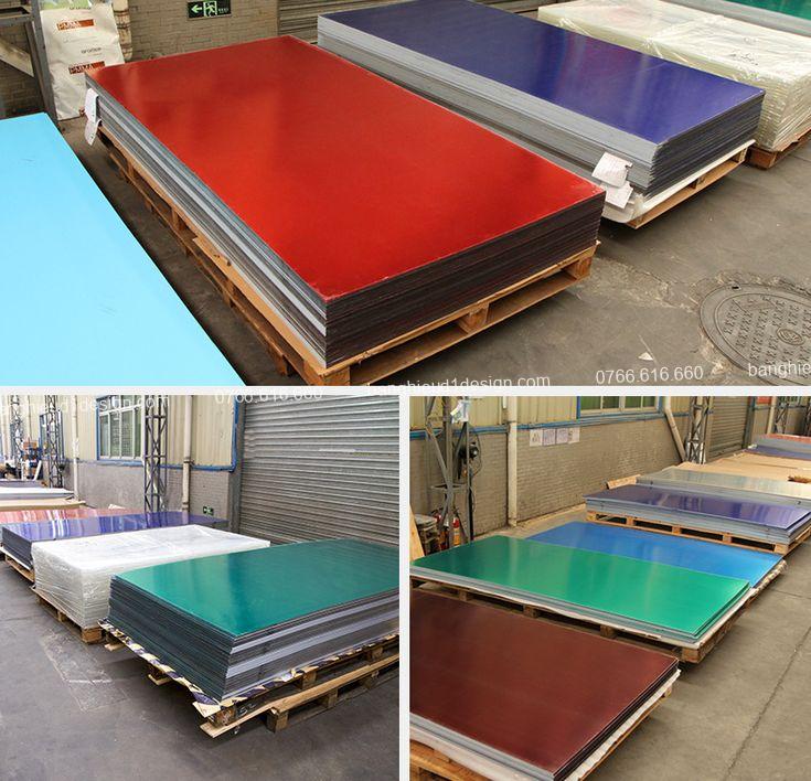 kho xưởng mica nhiều màu đa dạng