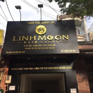 bộ chữ alu dán trực tiếp lên bảng hiệu