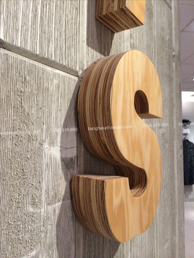 chữ gỗ cắt tự nhiên chữ gỗ cắt tự nhiên