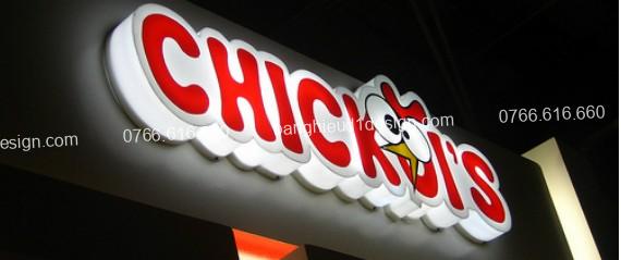 chữ nổi logo mica nguyên khối chữ nổi logo mica nguyên khối