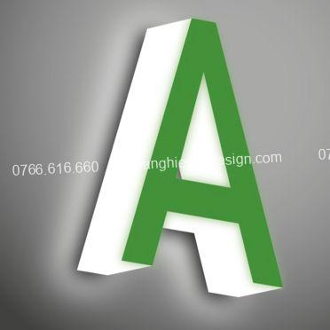 chữ nổi mica chữ nổi mica