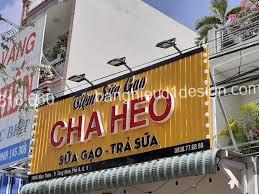 bảng hiệu tôn sóng đơn giản bảng hiệu tôn sóng đơn giản