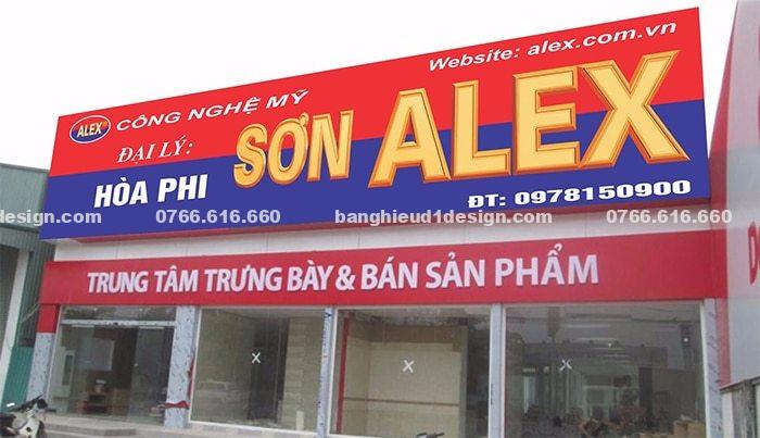 bảng hiệu bạt đế xám chất lượng bảng hiệu bạt đế xám chất lượng