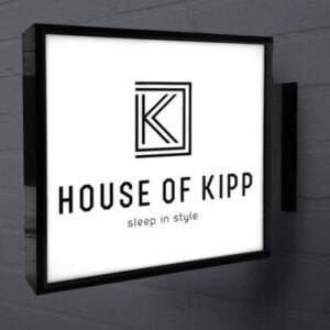 hộp đèn mica khung nhôm chữ nhật