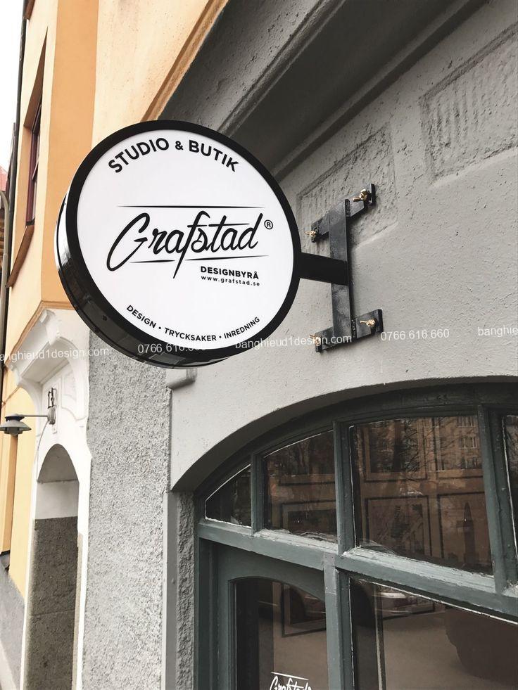 hộp đèn tròn dán decal hộp đèn tròn dán decal