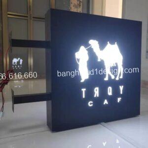 mẫu hộp đèn alu âm âm bản hoạ tiết logo đa dạng