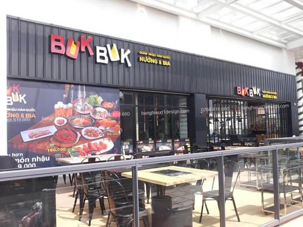 thi công bảng hiệu tôn sóng nhà hàng thi công bảng hiệu tôn sóng nhà hàng