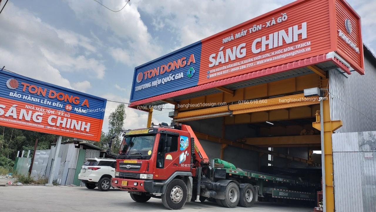 bảng hiệu tôn đông á bảng hiệu tôn đông á