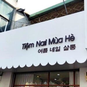 bảng hiệu cemboard nail hàn quốc