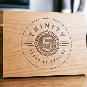 bảng gỗ khắc laser logo đẹp