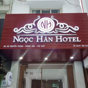 bảng hiệu thanh lam tôn siêu đẹp