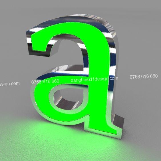 chữ nổi mica chân inox trắng chữ nổi mica chân inox trắng