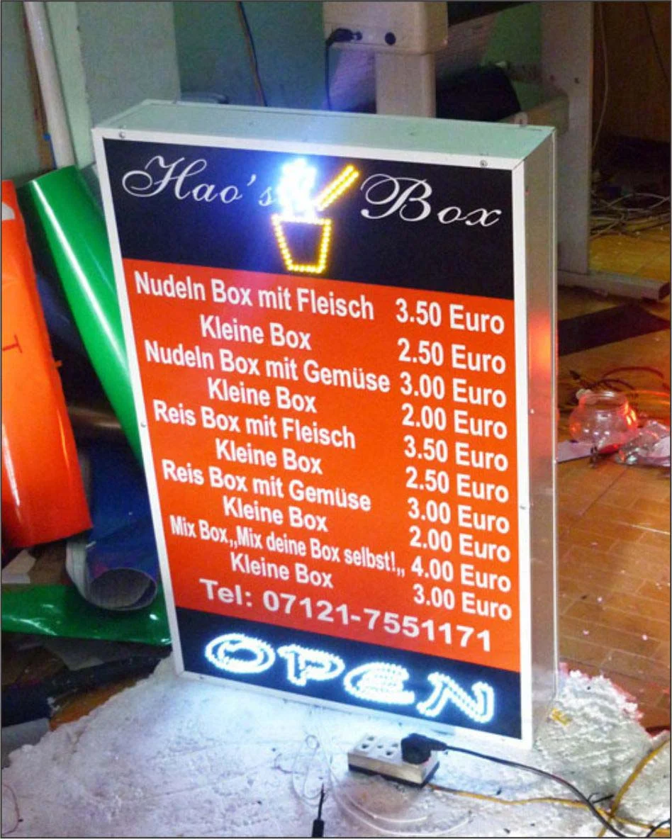 Hộp Đèn Bạt Hiflex hộp đèn bạt cho quán cafe