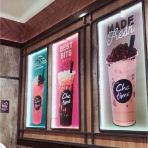 Hộp đèn siêu mỏng tranh điện siêu mỏng lớn