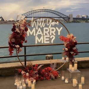 neon sign cầu hôn cực đẹp