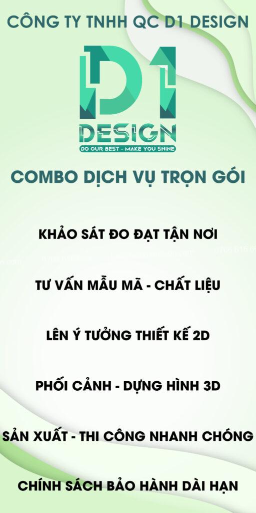 combo dịch vụ trọn gói d1 design