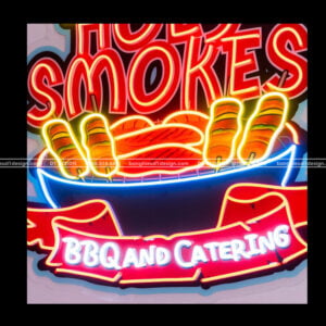 Neon sign tranh in UV neon sign UV cho nhà hàng