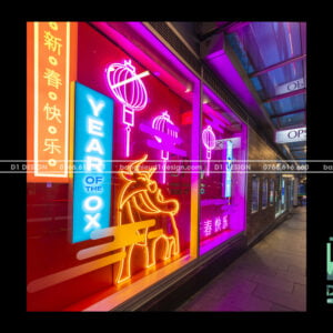 Neon sign năm mới new year neon sign năm mới new year đẹp mắt
