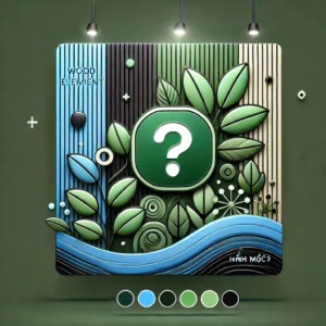 mệnh mộc làm biển quảng cáo màu gì