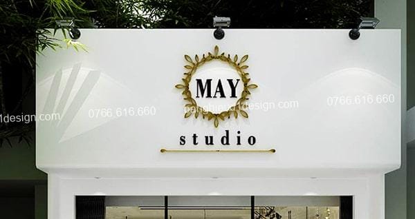 Bảng hiệu wedding áo cưới tham khảo