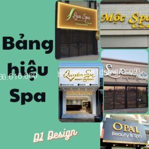 Bảng hiệu Spa như thế nào là đẹp?