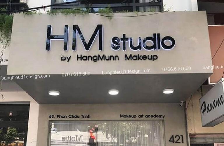 Bảng hiệu wedding áo cưới tham khảo