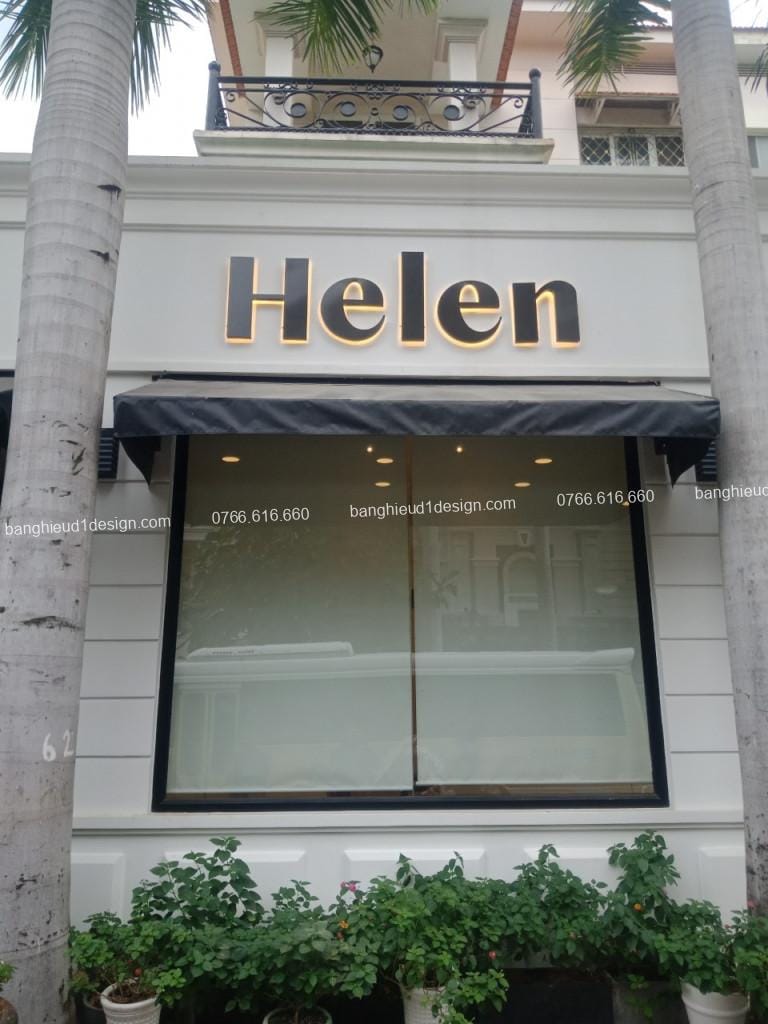 Bảng hiệu wedding áo cưới tham khảo