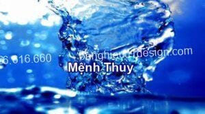 mệnh Thủy đặt tên bảng hiệu như thế nào