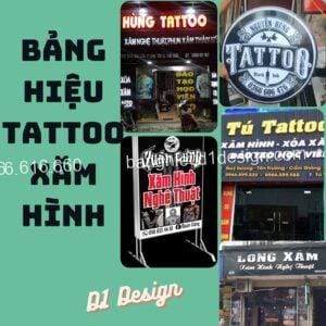 Bảng Hiệu Tattoo Xăm Hình thu hút khách hàng