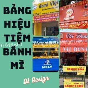Bảng hiệu tiệm bánh mì chất lượng