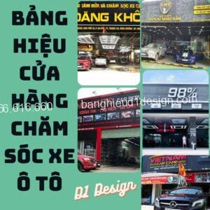 50+ mẫu bảng hiệu cửa hàng chăm sóc xe ô tô chuyên nghiệp từ D1 Design