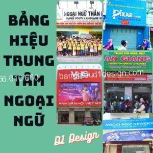 Top 50+ mẫu bảng hiệu trung tâm ngoại ngữ đẹp nhất hiện nay