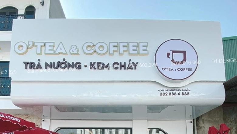 Làm bảng hiệu quảng cáo tại quận 1 chất lượng và thẩm mỹ bảng hiệu alu trắng tại q1
